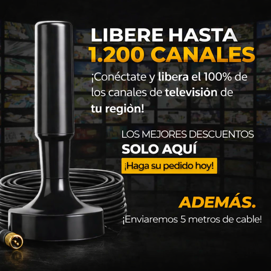 Disfruta de canales Full HD sin pagar mensualidades
