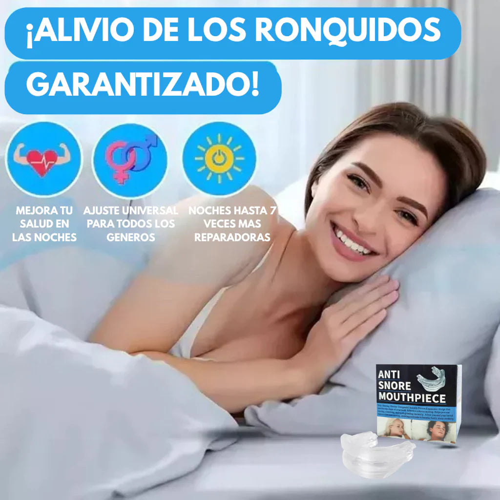 DISPOSITIVO ANTI-RONQUIDOS | APNEA Y BRUXISMO